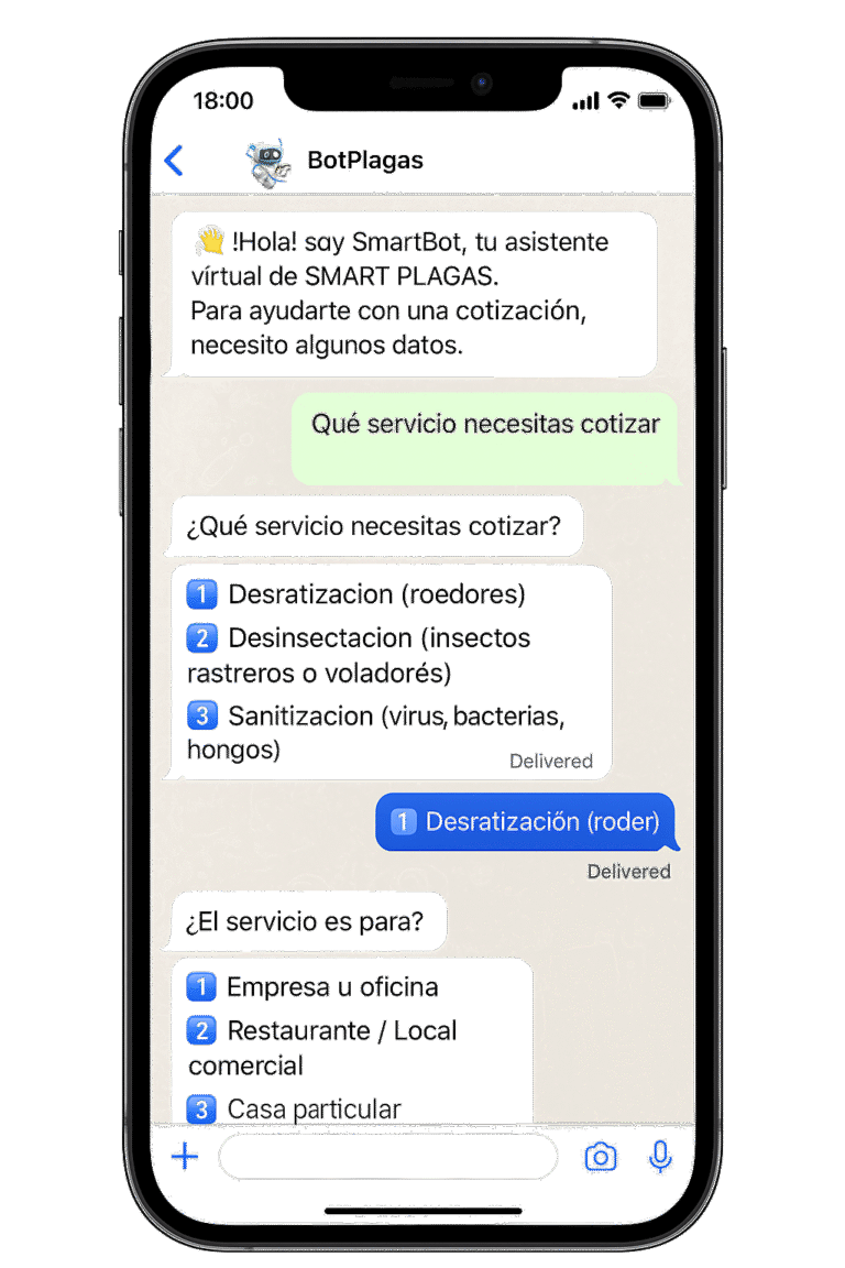 botplagas chat transparente